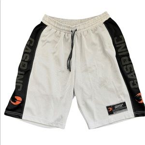 Gasp No1 mesh shorts White & Black size L